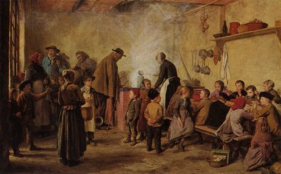 The Soup of the Poor by Albert Anker